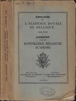 Annuaire de l'Academie Royale de Belgique 1942 Vol. CVIII
