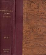 Bollettino della R. Società Geografica Italiana anno 1931