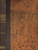 Academie Royale de Belgique. Bulletins de la classe des lettres et des sciences morales et politiques et de la classe des beaux-arts. 1914