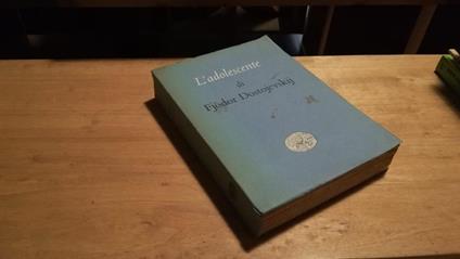 L' adolescente - Fëdor Dostoevskij - copertina