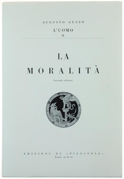 La  Moralità - Augusto Guzzo - copertina