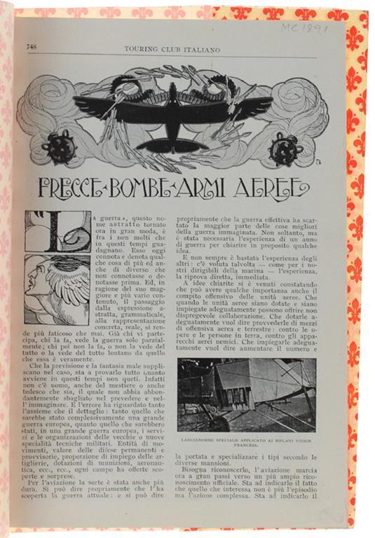 Frecce Bombe Armi Aeree. Stralcio - copertina