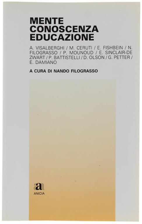 Mente Conoscenza Educazione - copertina