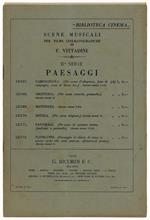 Paesaggi - Mistica (Per Scene Religiose). Per Orchestra Con Pianoforte Conduttore