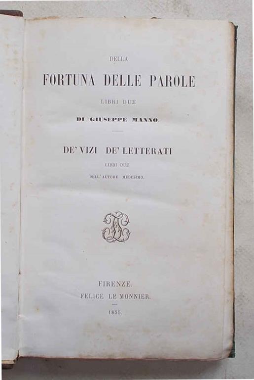 Studio bibliografico di Andrea Donati