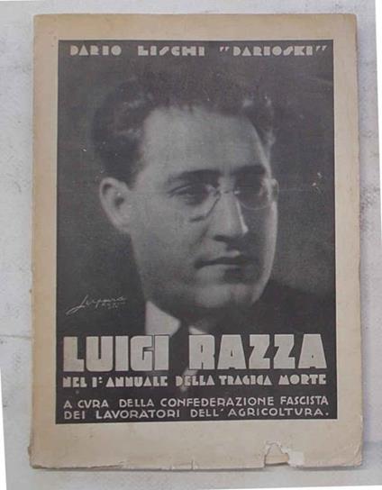 In memoria di Luigi Razza - copertina