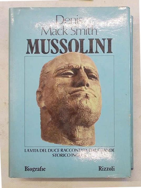 Mussolini - Denis Mack Smith - copertina