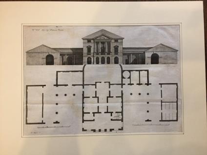 Nob. Sig. Francesco Tornieri. (Alto sinistra) T.ª XV (basso sinistra) Ant.Mugnon inc. [Palazzo Tornieri a Vicenza] - copertina