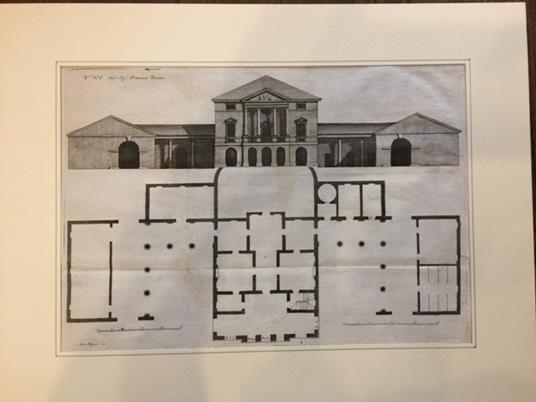 Nob. Sig. Francesco Tornieri. (Alto sinistra) T.ª XV (basso sinistra) Ant.Mugnon inc. [Palazzo Tornieri a Vicenza] - copertina
