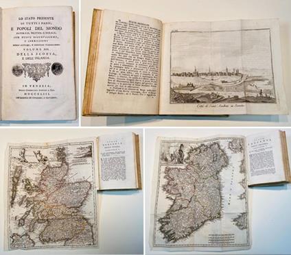 Lo stato Presente di tutti i Paesi del Mondo... Volume XIII, Della Scozia e dell'Irlanda - copertina