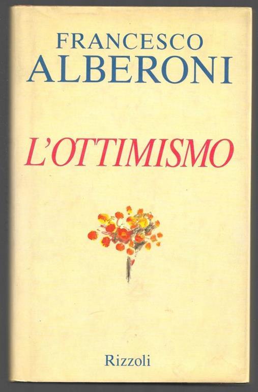L' ottimismo - Francesco Alberoni - copertina
