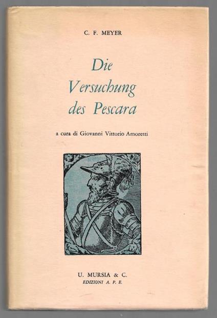 Die Versuchung des Pescara - Conrad Ferdinand Meyer - copertina