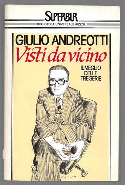 Visti da vicino - Giulio Andreotti - copertina