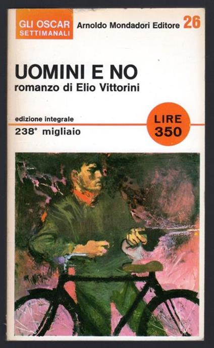 Uomini e no - Elio Vittorini - copertina