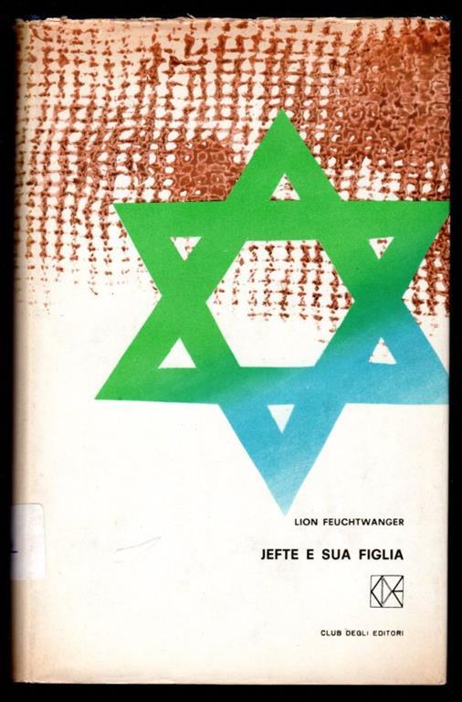 Jefte e sua figlia - Lion Feuchtwanger - copertina