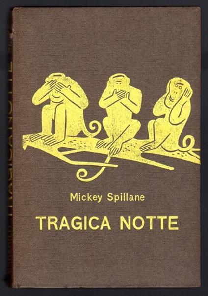 Tragica notte - Mickey Spillane - copertina