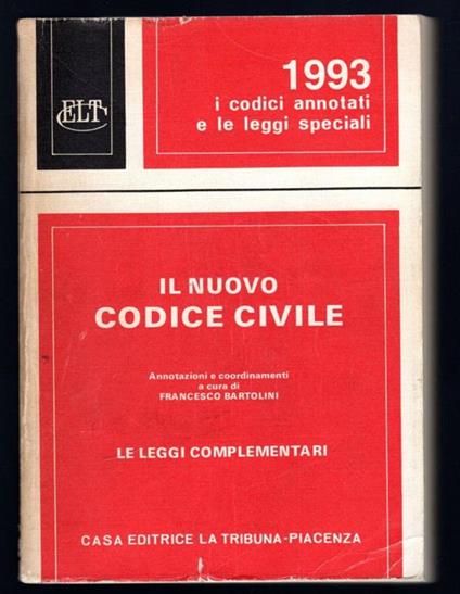 Il nuovo codice civile - copertina