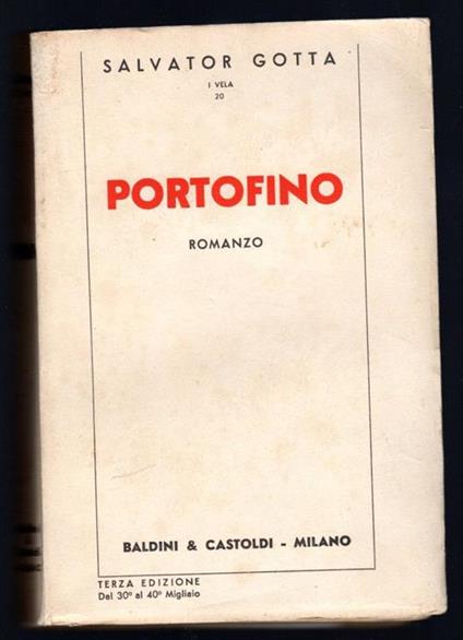Portofino - Salvator Gotta - copertina