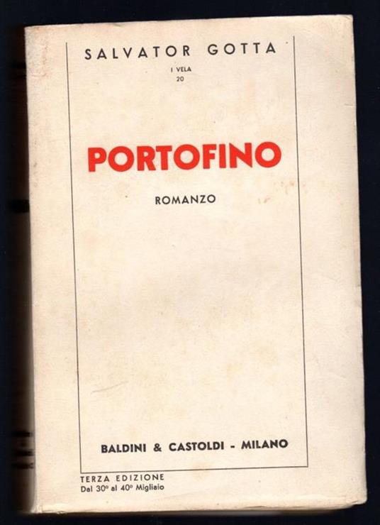 Portofino - Salvator Gotta - copertina