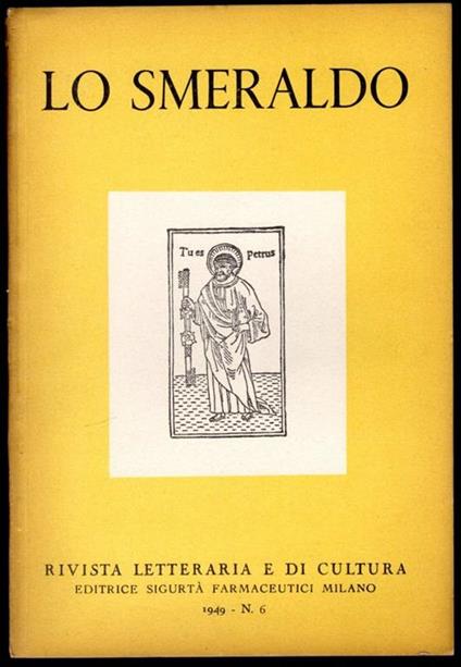 Lo Smeraldo - copertina