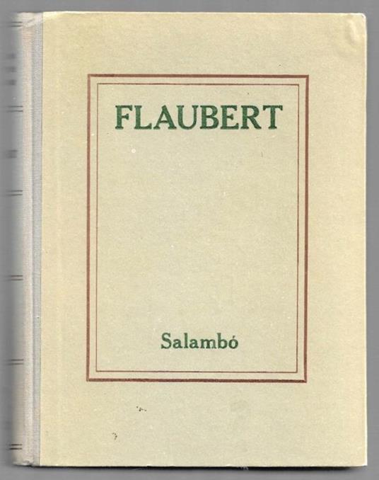 Salambò - Gustave Flaubert - copertina