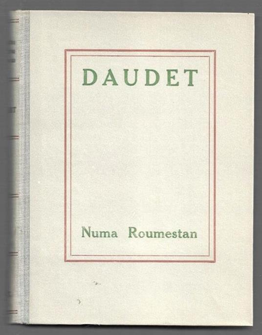 Numa Roumestan - Alphonse Daudet - copertina