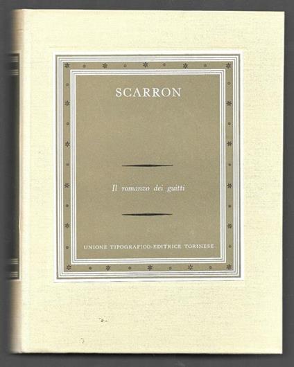 Il romanzo dei giusti - Paul Scarron - copertina