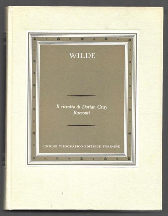 Il ritratto di Dorian Gray - Racconti - Oscar Wilde - copertina