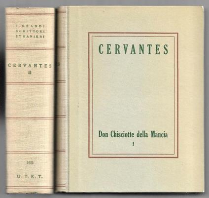 Don Chisciotte della Mancia - 2 voll - Miguel de Cervantes - copertina