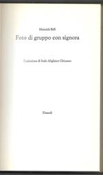 Foto di gruppo con signora