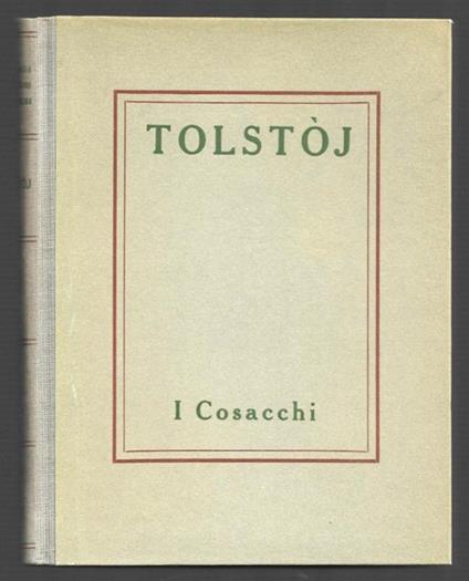 I Cosacchi - Lev Tolstoj - copertina