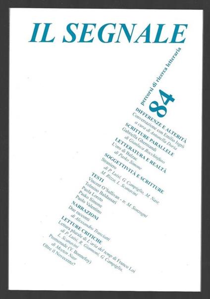 Il segnale - copertina