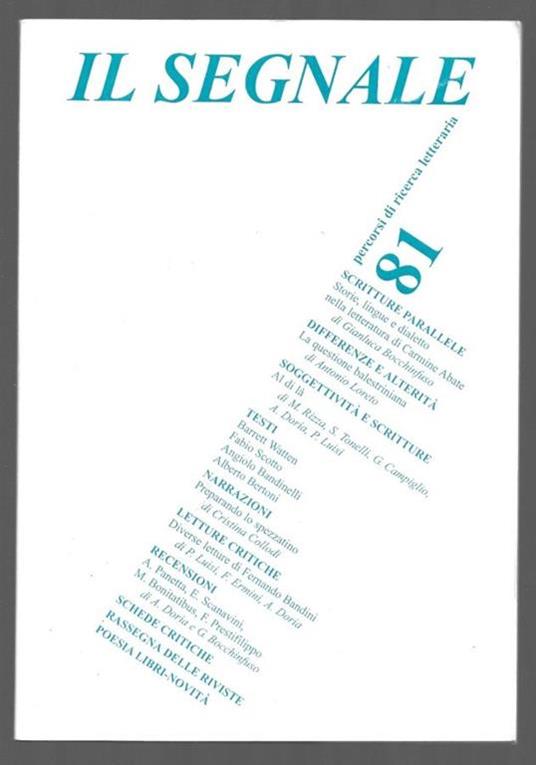 Il segnale - copertina