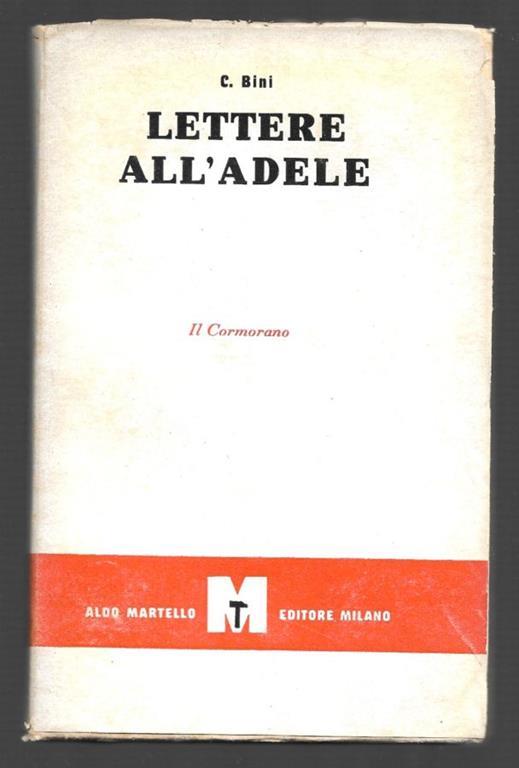 Lettere all'Adele - copertina