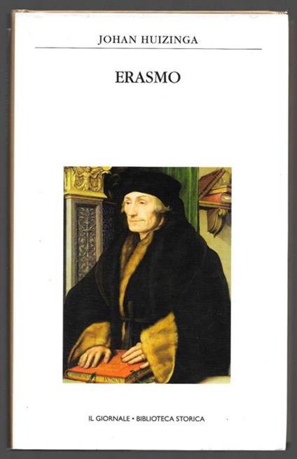 Erasmo - Johan Huizinga - copertina