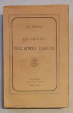 Le Origini Dell'Epopea Francese