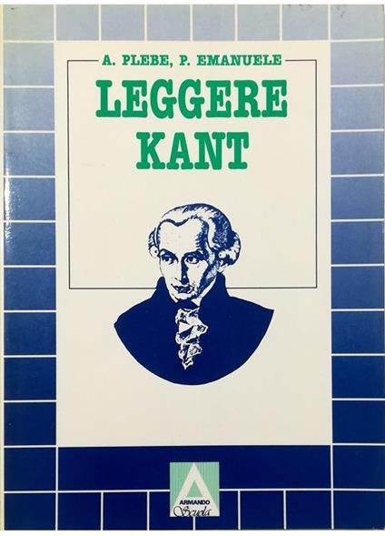 Leggere Kant - copertina