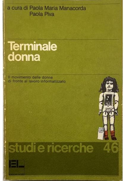 Terminale donna Il movimento delle donne di fronte al lavoro informatizzato - copertina