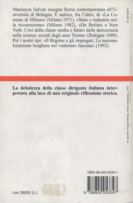 Cittadini e governanti. La leadership nella storia dell'Italia contemporanea - Mariuccia Salvati - 2