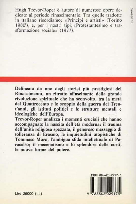 Il Rinascimento - Hugh Trevor-Roper - 2