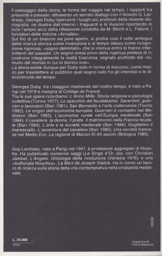 Il sogno della storia - Georges Duby - 2
