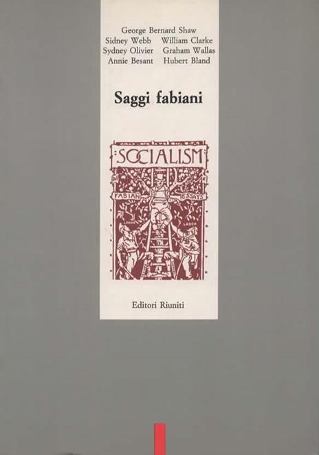 Saggi fabiani. Introduzione di Luciano Marrocu - Giovanni Boccaccio - copertina