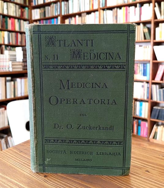 Atlante e Compendio Di Medicina Operatoria - copertina