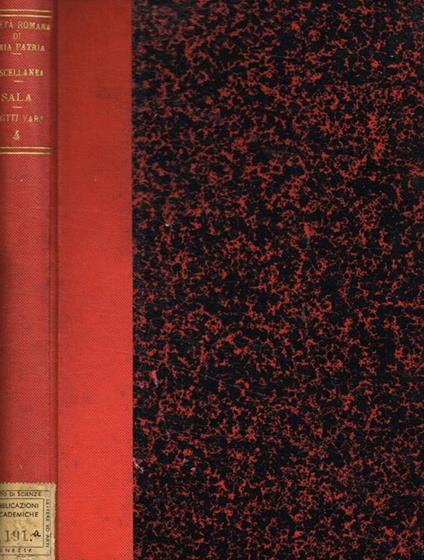 Scritti varj. Vol.IV - copertina