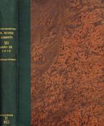 Il nuovo cimento organo della societa italiana di fisica. Vol.XX, serie V, II semestre 1910