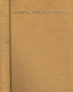 Scripta hierosolymitana Vol XXV. Further studies in english language and literature