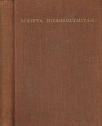 Scripta hierosolymitana Vol.XV. Studies in geography
