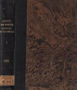 Bibliothèque universelle archives des sciences physiques et naturelles quatrieme periode tome IX 1900