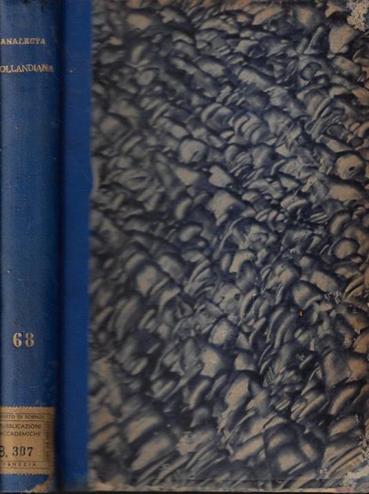 Analecta Bollandiana Tomus LXVIII- Melanges Paul Peeters II - copertina