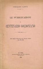 Le pubblicazioni del centenario goldoniano